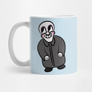 Festering Halloween ghoul pale eye shadow Mug